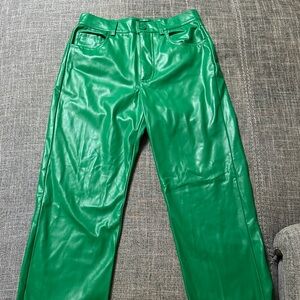 Zara Green Boot Cut Pants